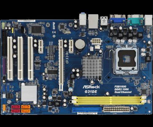 فایل بایوس مادربرد ASRock G31DE