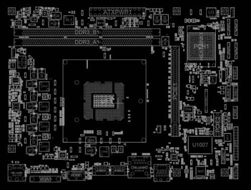 بردویو مادربرد ASRockH61M VS